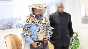 President Zuma and King Letsitsa Discuss Land and Farming at Bordeaux Farm