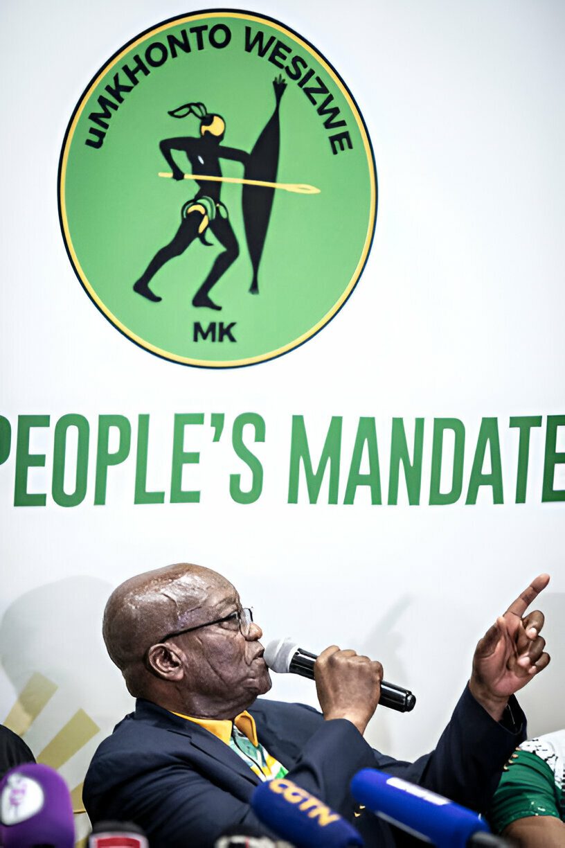 UJacob Zuma Ususa Abaholi Abaphezulu Be-MK Party Ezikhundleni